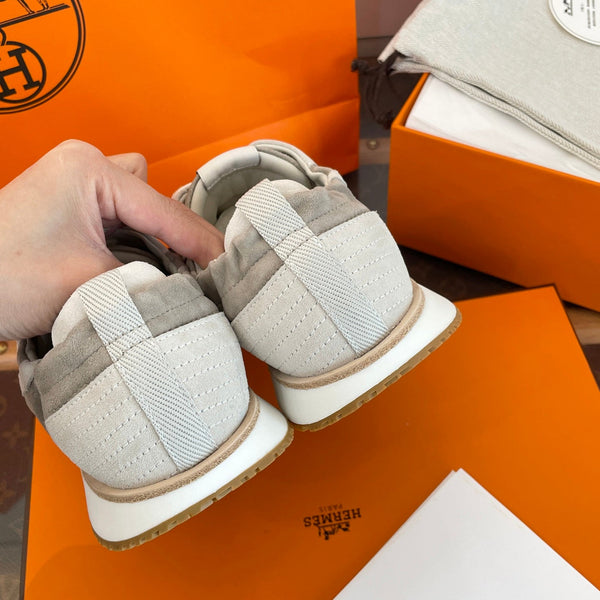 HM Jet Sneaker Beige Grey mix Seal Grey Suede 212741