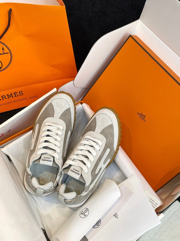 HM Jet Sneaker Beige Grey mix Seal Grey Suede 212741