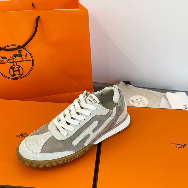 HM Jet Sneaker Beige Grey mix Seal Grey Suede 212741