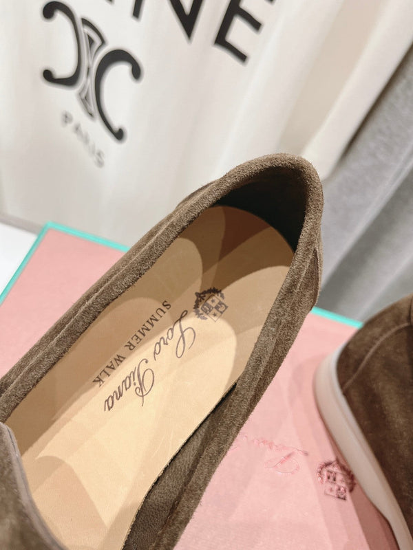 LP SUMMER CHARMS WALK LOAFERS DARK BROWN SUEDE