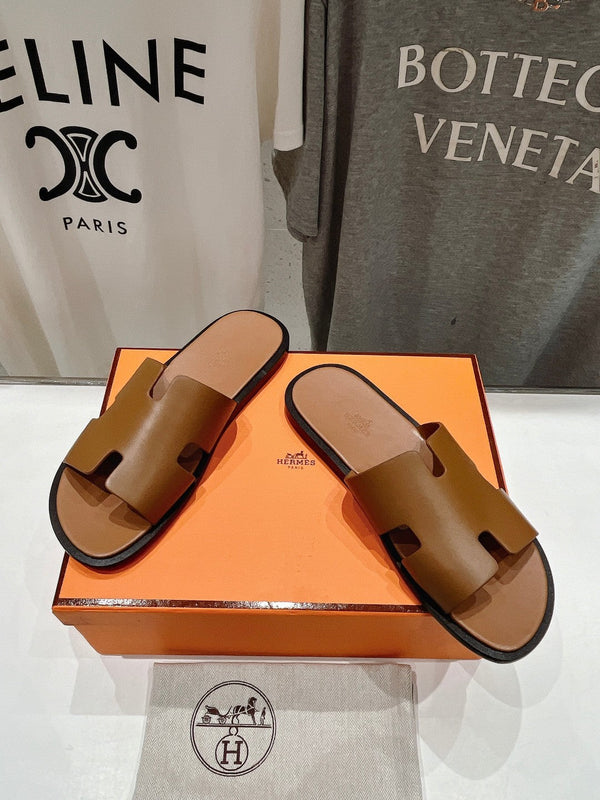 SANDALO IZMIR IN PELLE DI AGNELLO COLOR CARAMELLO