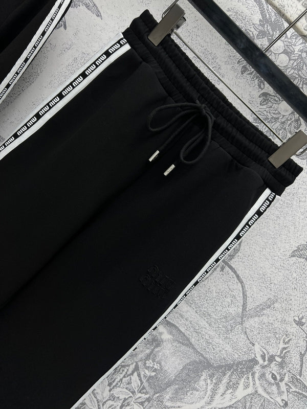 Miu Miu 25 Lazy Suits Black Cotton