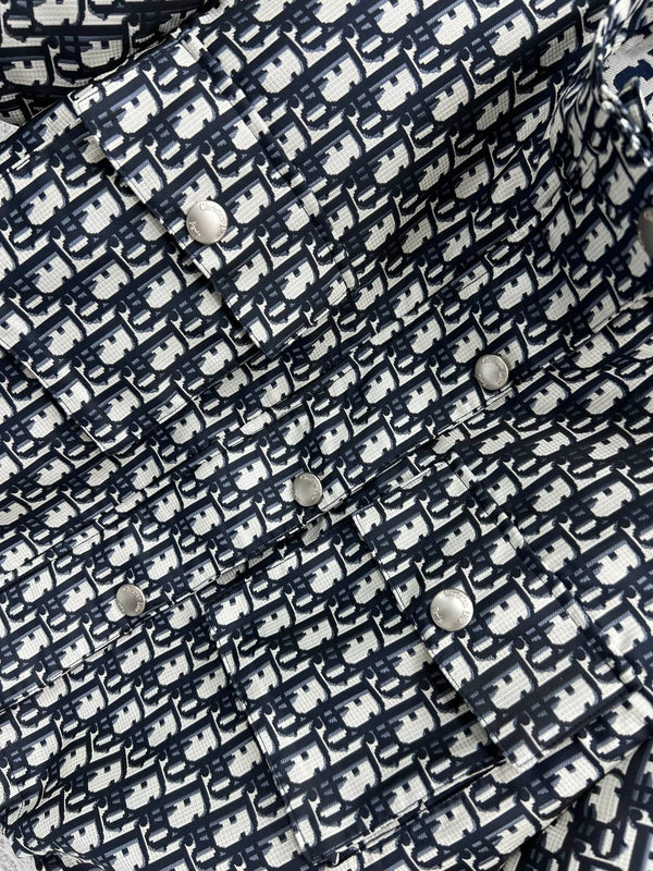 CD 25 Logo Short Shirt Black Polyester