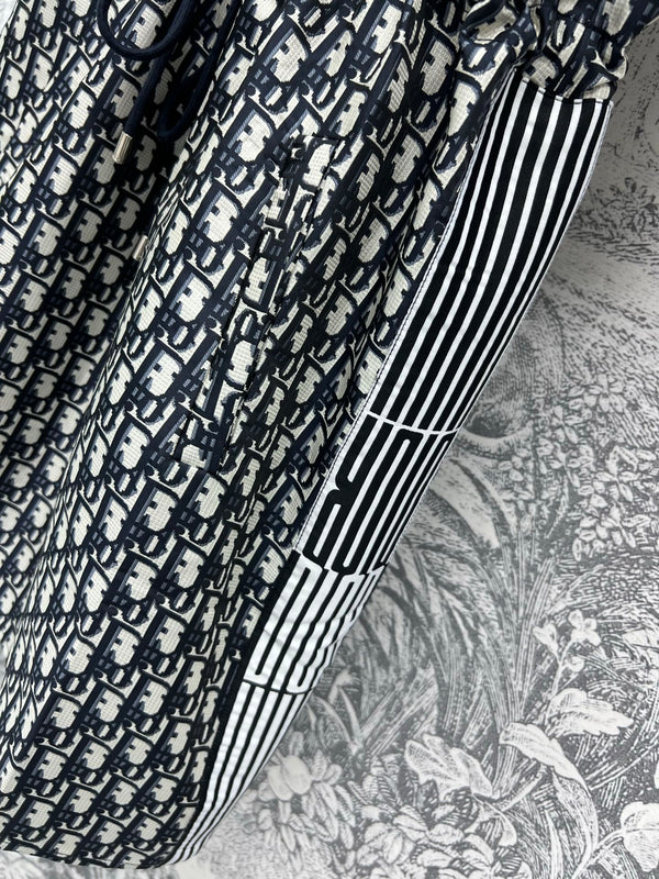 CD 25 Logo Shirt Dress Black Polyester