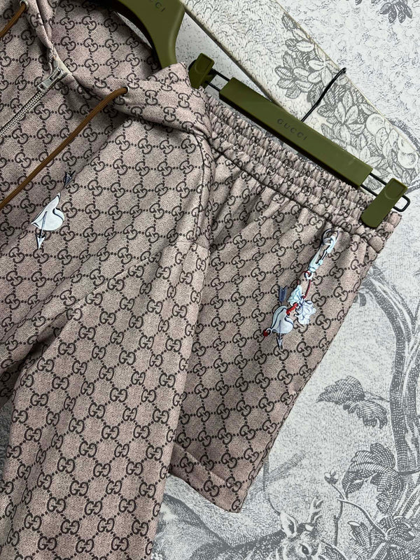 Gucci 25 Set Brown Polyester Fiber