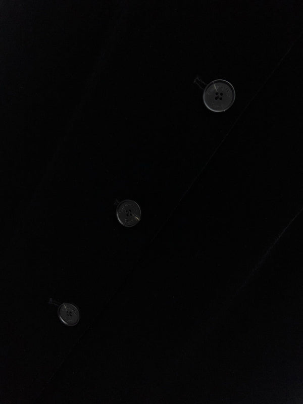 CD 25 Velvet Sleeveless Dress Black Polyester