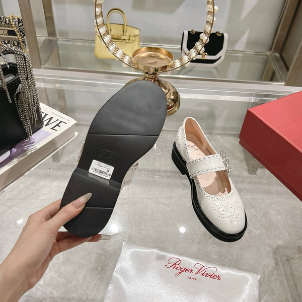 Viv 25 Mary Jane White Calf Patent Leather 235399