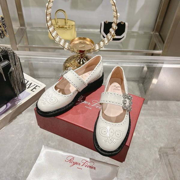 Viv 25 Mary Jane White Calf Patent Leather 235399