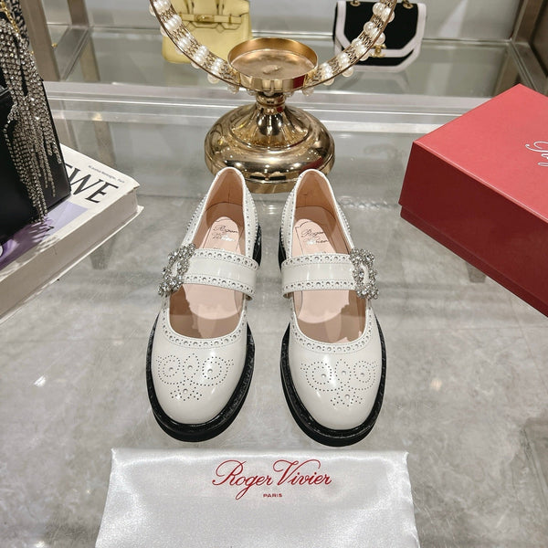 Viv 25 Mary Jane White Calf Patent Leather 235399