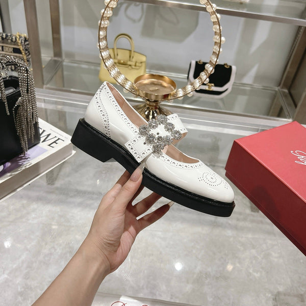 Viv 25 Mary Jane White Calf Patent Leather 235399