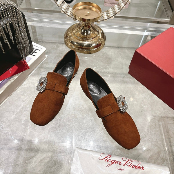 Viv 25 Loafer Dark Brown Cowhide Lambskin 317470