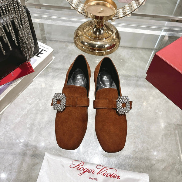 Viv 25 Loafer Dark Brown Cowhide Lambskin 317470