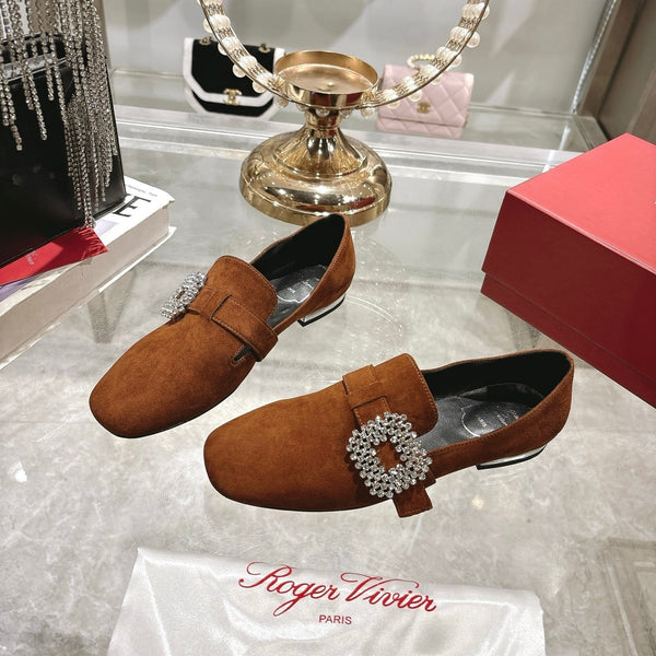 Viv 25 Loafer Dark Brown Cowhide Lambskin 317470