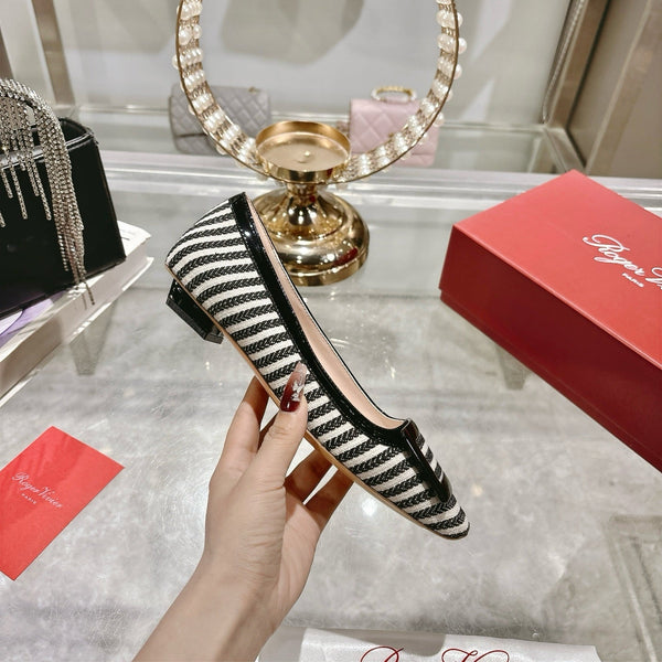 Viv 25 Pumps 2.5cm Black Floral Fabric Leather 355490