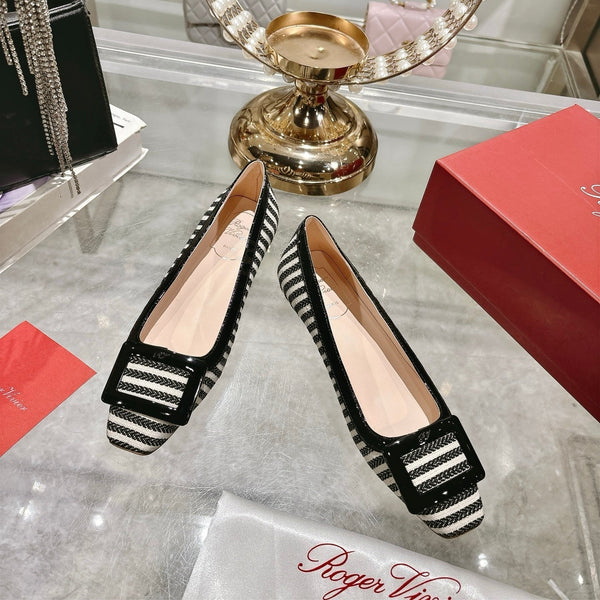 Viv 25 Pumps 2.5cm Black Floral Fabric Leather 355490