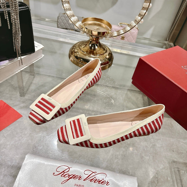 Viv 25 Pumps 2.5cm Red Floral Fabric Leather 355492