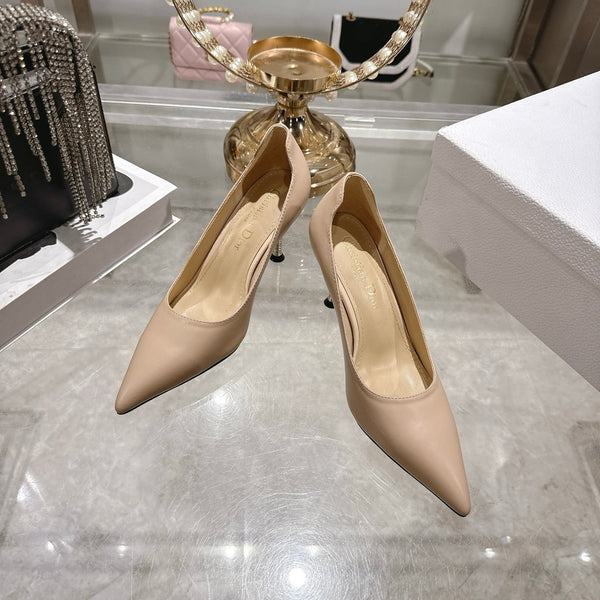 CD 26s Icon Pump 8cm Beige Supple Calfskin 679847