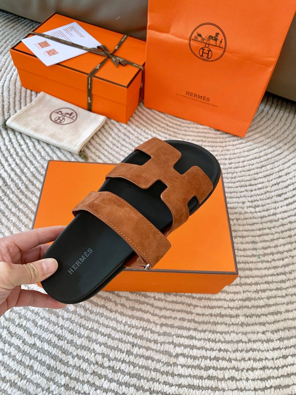 HM Chypre Sandal Brown Suede 963544