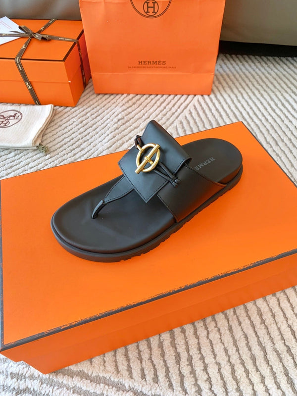 HM Joyce Sandal Black Lambskin 963499