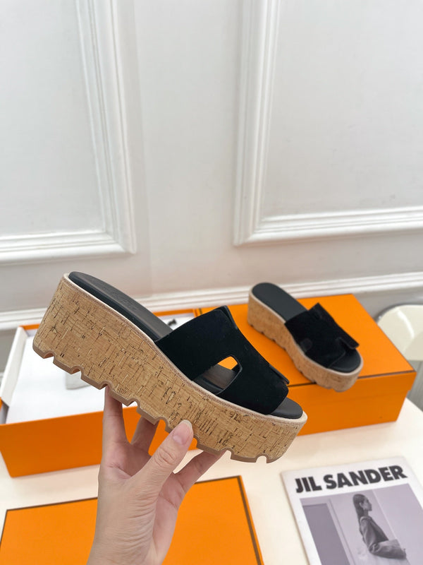 Eze 65 Sandal Black Suede