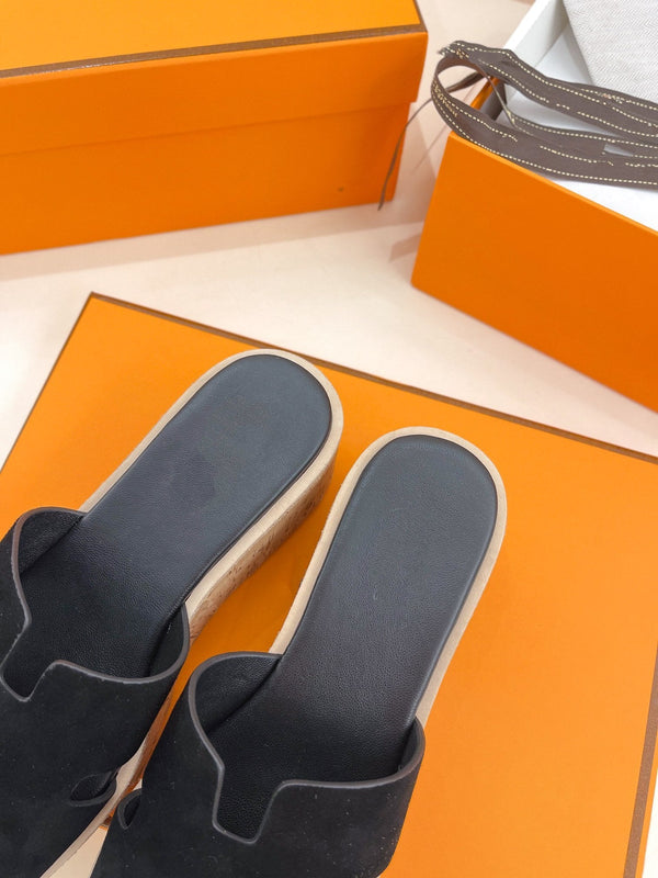 Eze 65 Sandal Black Suede