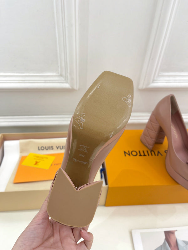 SHAKE MARY JANE TACCO ALTO 12 CM IN CREPE DI VITELLO ROSA