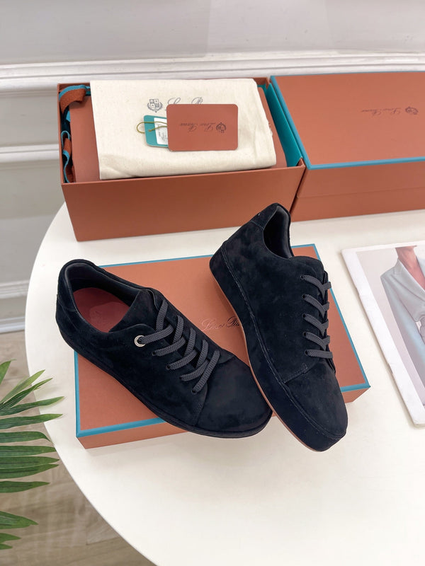LP Nuage Sneaker In Black Suede 988277