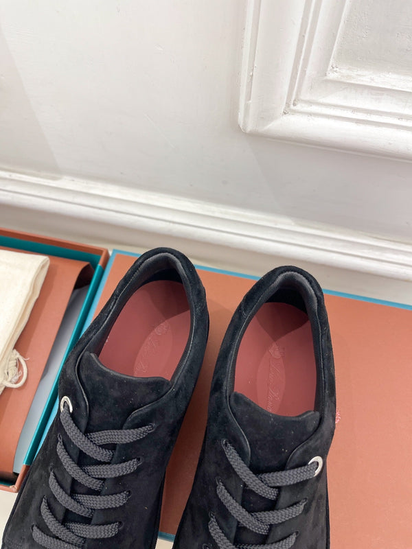 LP Nuage Sneaker In Black Suede 988277