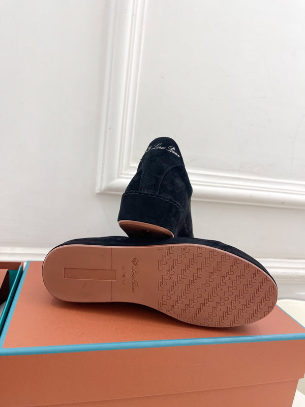 LP Nuage Sneaker In Black Suede 988277