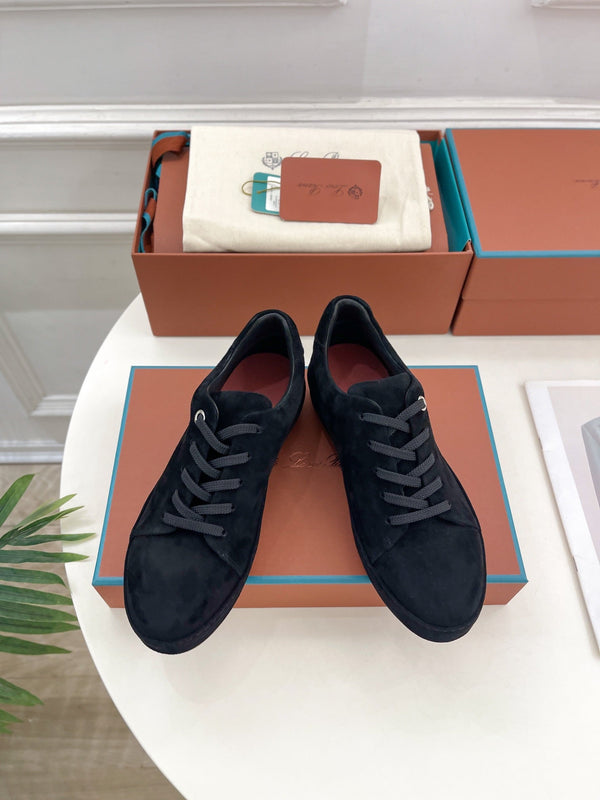 LP Nuage Sneaker In Black Suede 988277