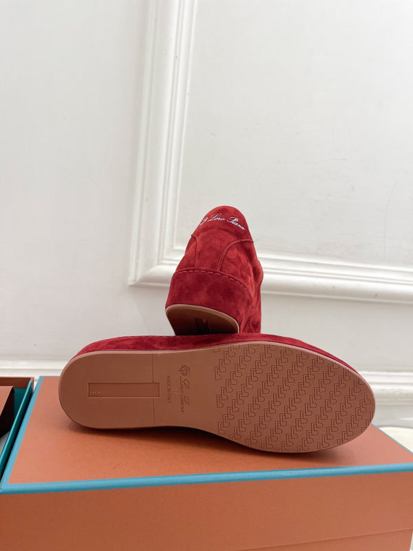 LP Nuage Sneaker In Red Suede 988283