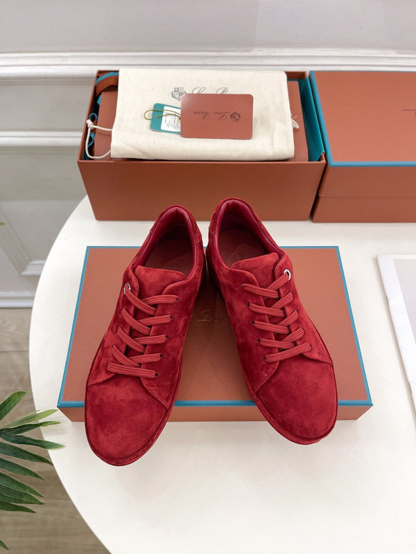 LP Nuage Sneaker In Red Suede 988283