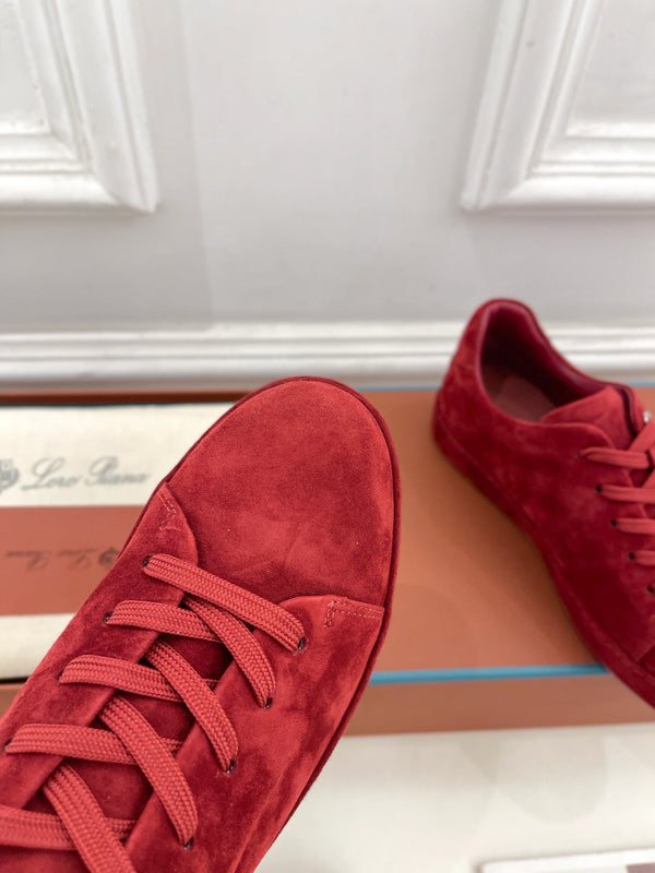 LP Nuage Sneaker In Red Suede 988283