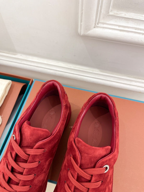 LP Nuage Sneaker In Red Suede 988283