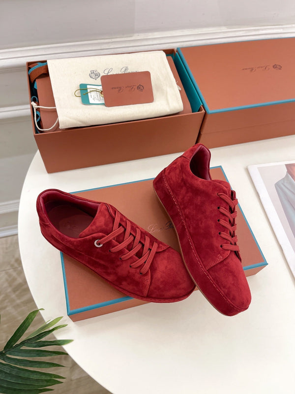 LP Nuage Sneaker In Red Suede 988283