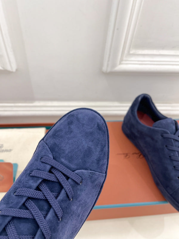 LP Nuage Sneaker In Navy Blue Suede 988285