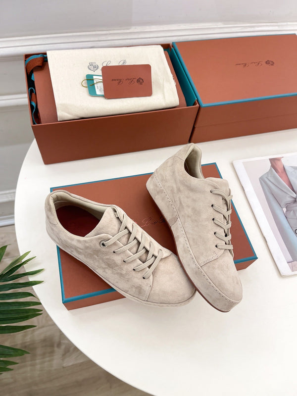 LP Nuage Sneaker In Light Beige Suede 988287