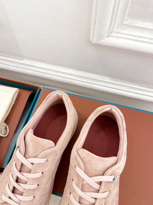 LP Nuage Sneaker In Light Pink Suede 988289