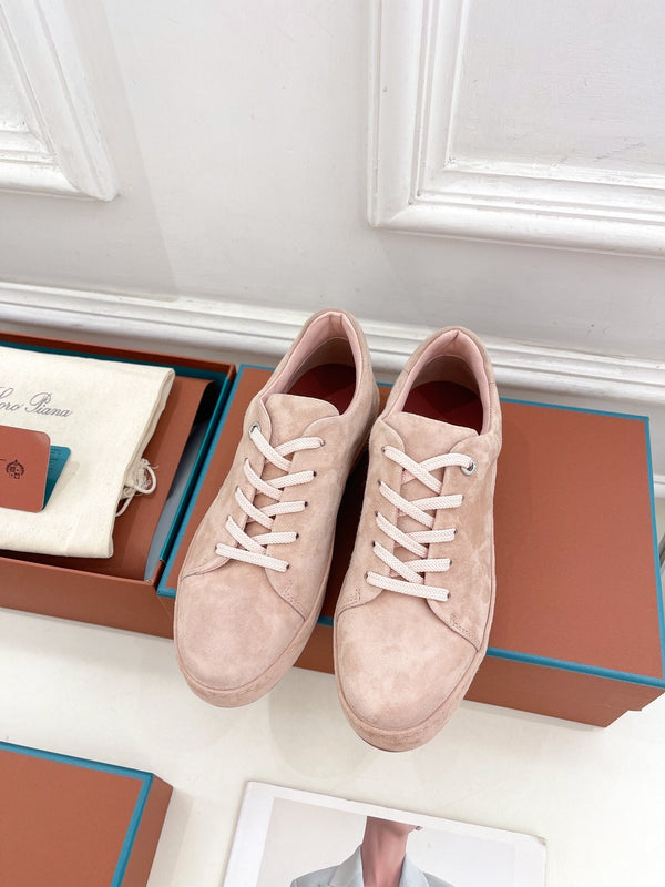 LP Nuage Sneaker In Light Pink Suede 988289
