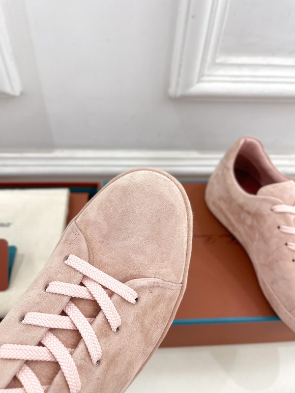 LP Nuage Sneaker In Light Pink Suede 988289