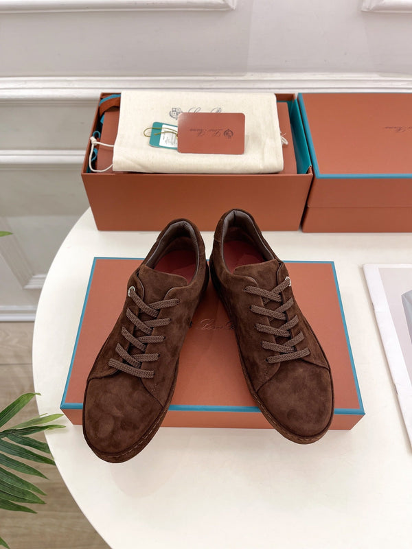 LP Nuage Sneaker In Brown Chocolate Suede 988291