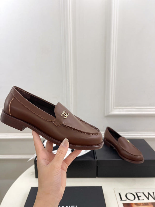 CC 25S Loafer Chocolate Calfskin