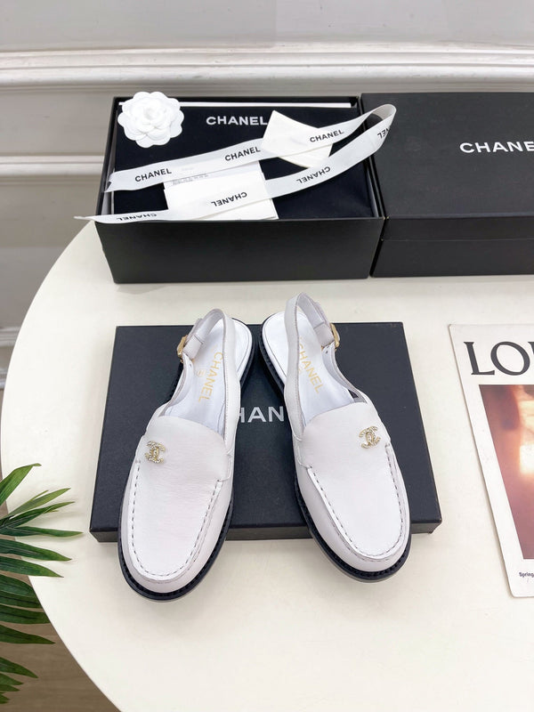 CC 25S Loafer White Calfskin