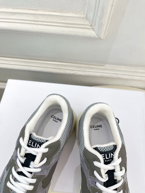 CE 26s Runner Sneaker Grey Mesh Suede 947585
