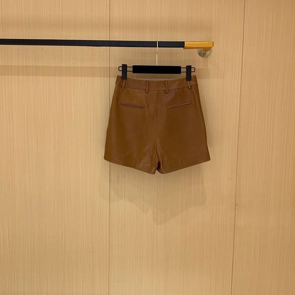 Gucci Short Brown Leather 276973