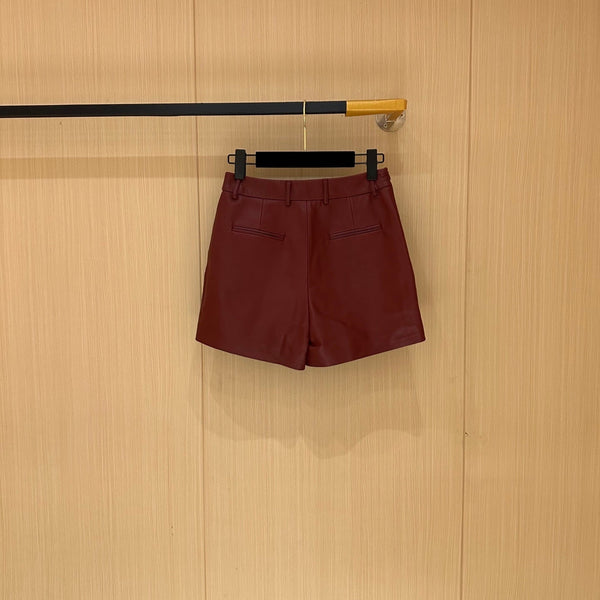 Gucci Short Red Leather 276987