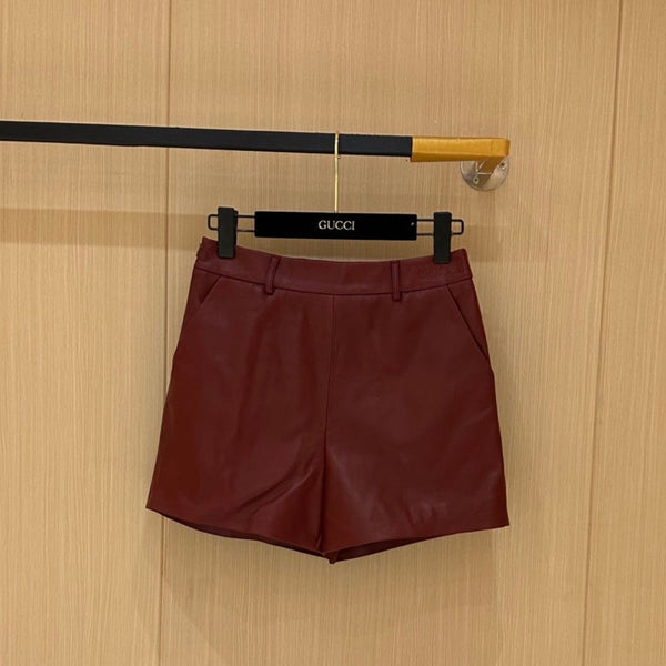 Gucci Short Red Leather 276987