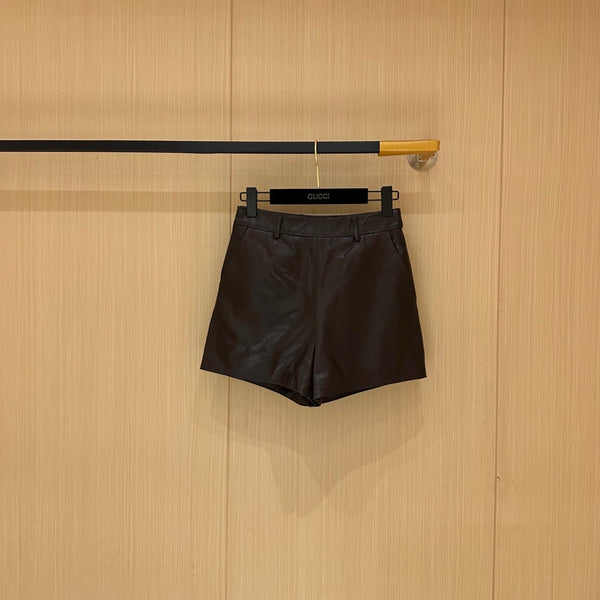 Gucci Short Brown Chocolate Leather 276994
