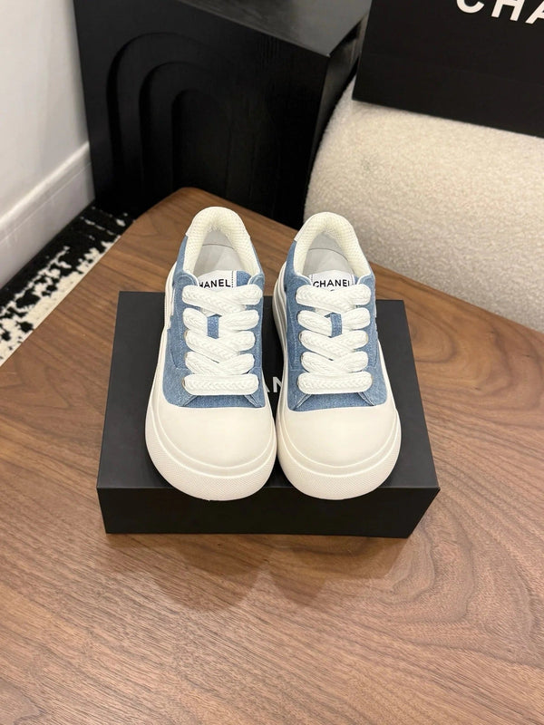 CC 26s Casual Sneaker Blue White Canvas Leather 183591