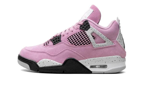Nike Air Jordan 4 Retro Pink Black Suede